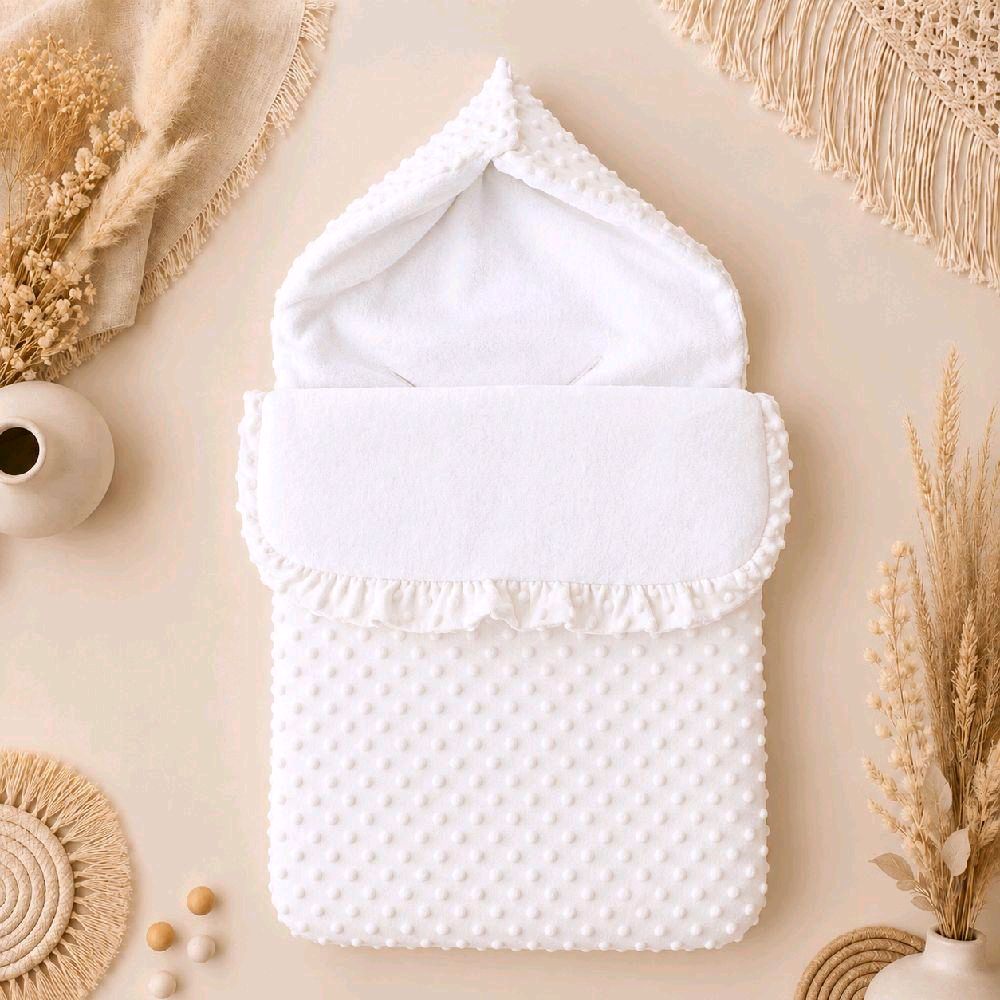 Nid d'ange bébé minky et polaire