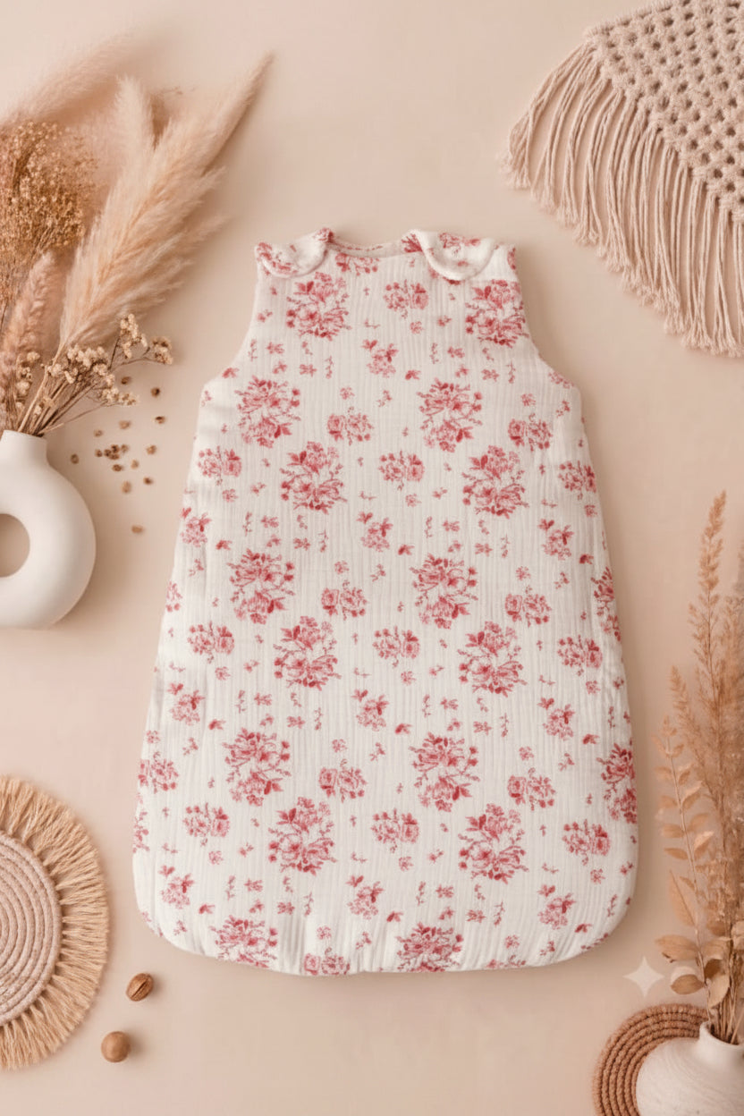 Gigoteuse fleur de coton rose