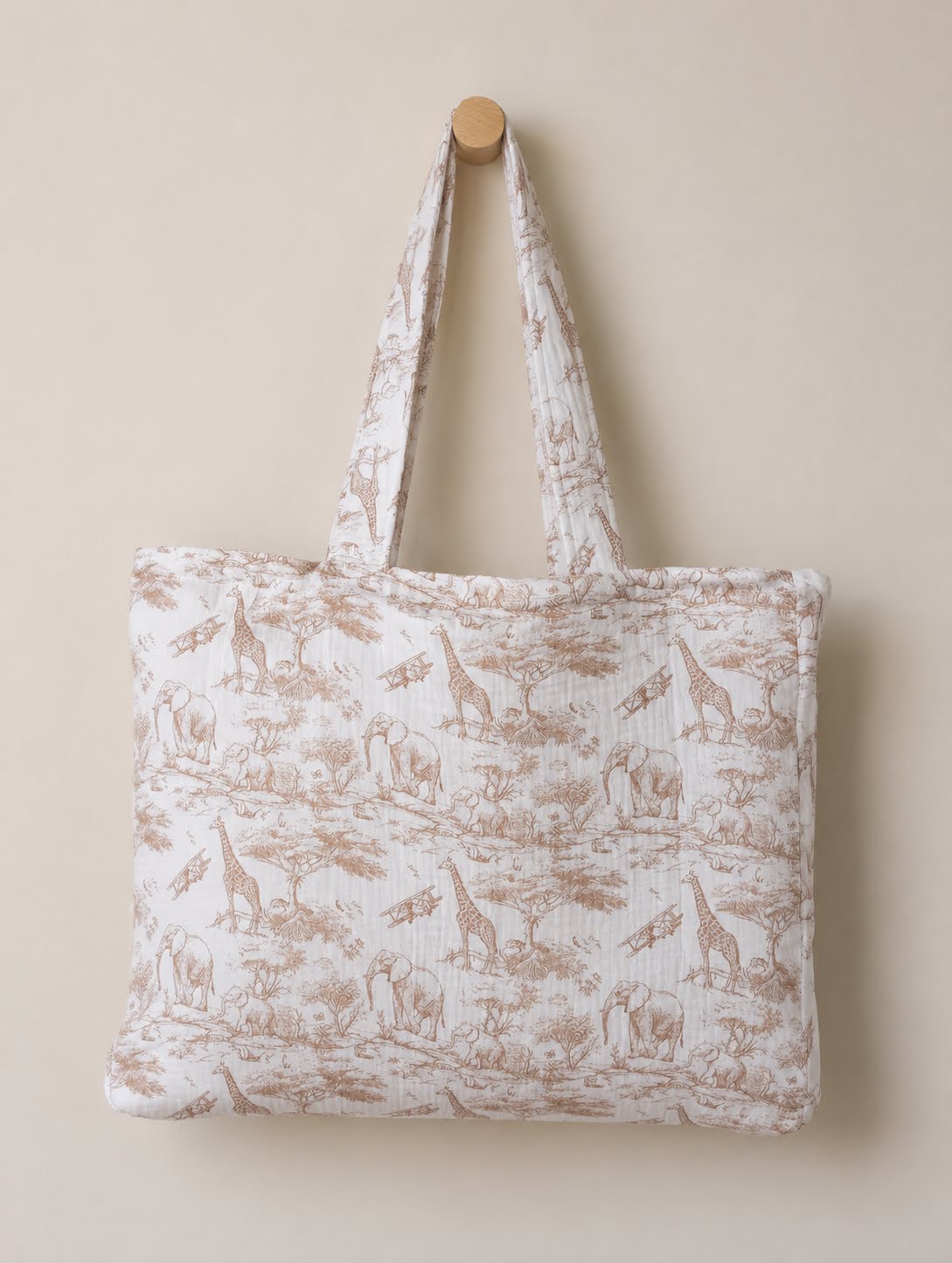Sac four tout bébé savane beige
