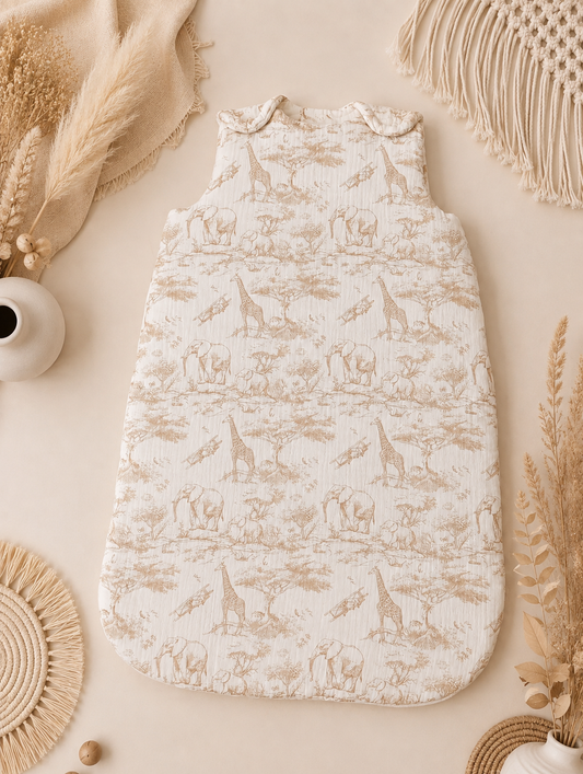 Gigoteuse bébé savane beige