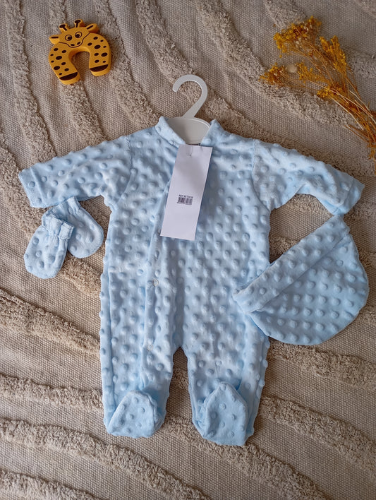 Ensemble pyjama naissance bleu