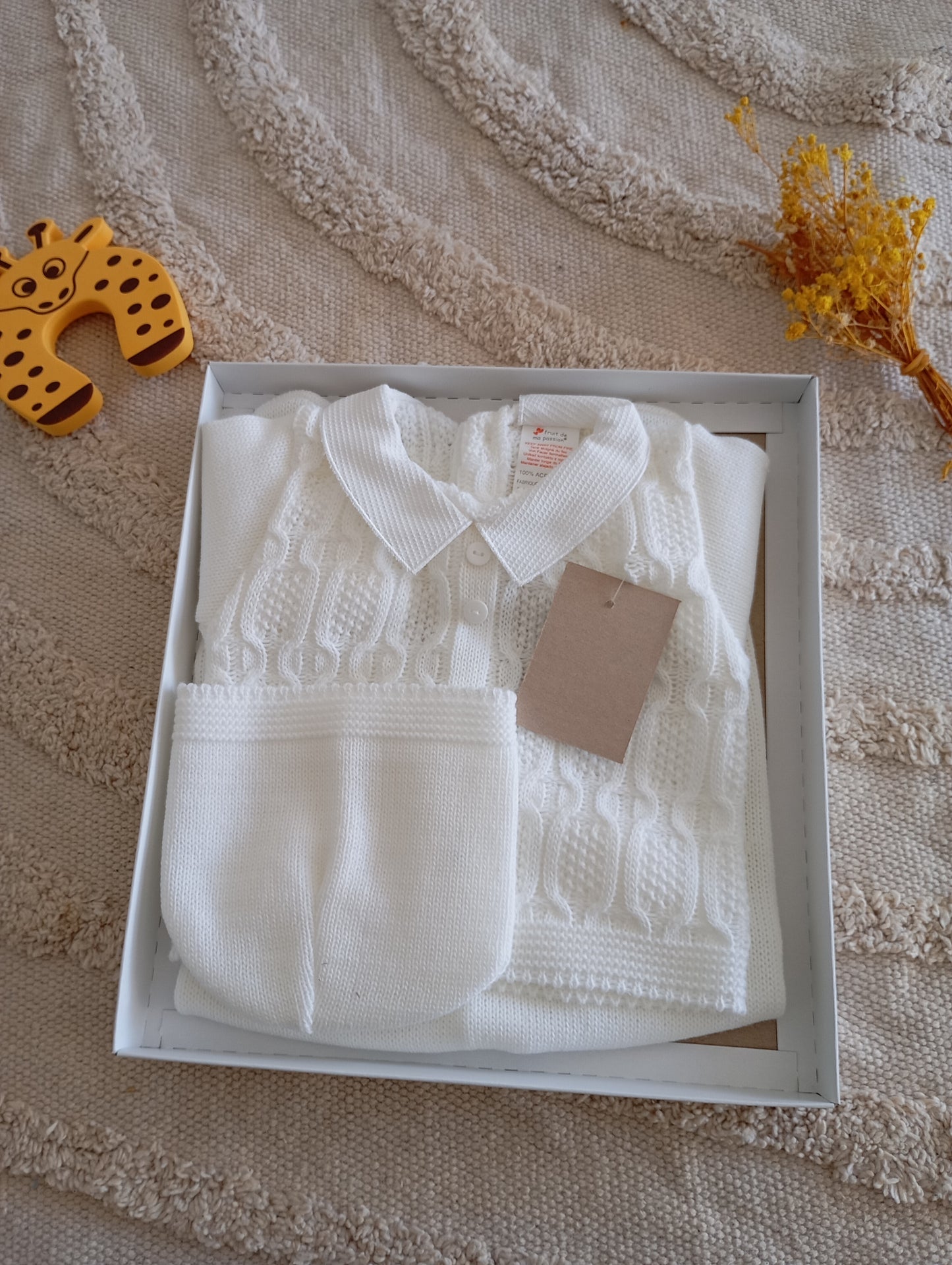 Ensemble bébé blanc