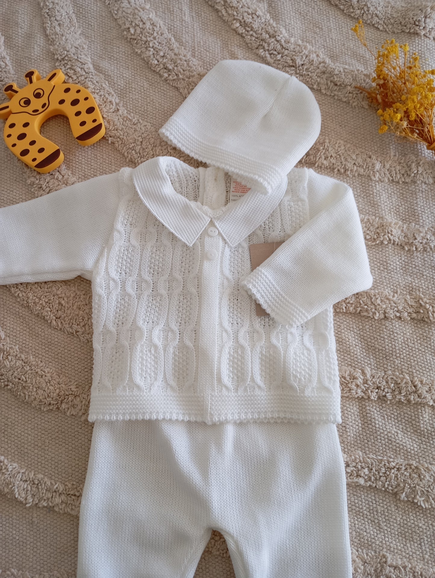 Ensemble bébé blanc